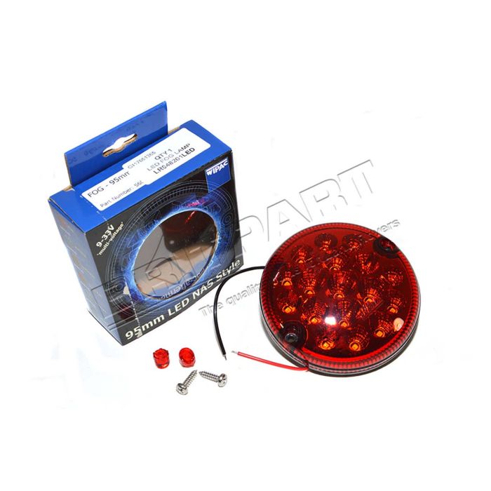 LED Rückfahrscheinwerfer weiß + Nebelschlußleuchte rot, Beleuchtung, Zubehör Defender, Fahrzeugtechnik